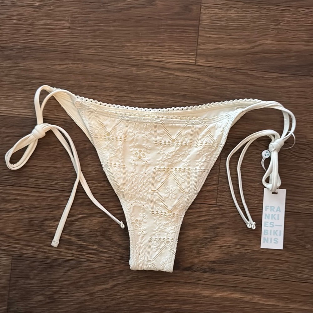 Frankie’s Bikinis “Venice Patchwork” Bikini Bottoms